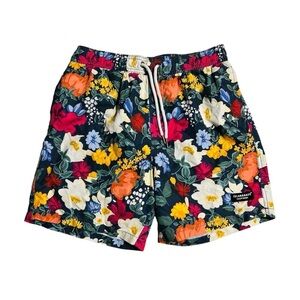 Islandhaze Swim Trunks Vibrant Floral Design